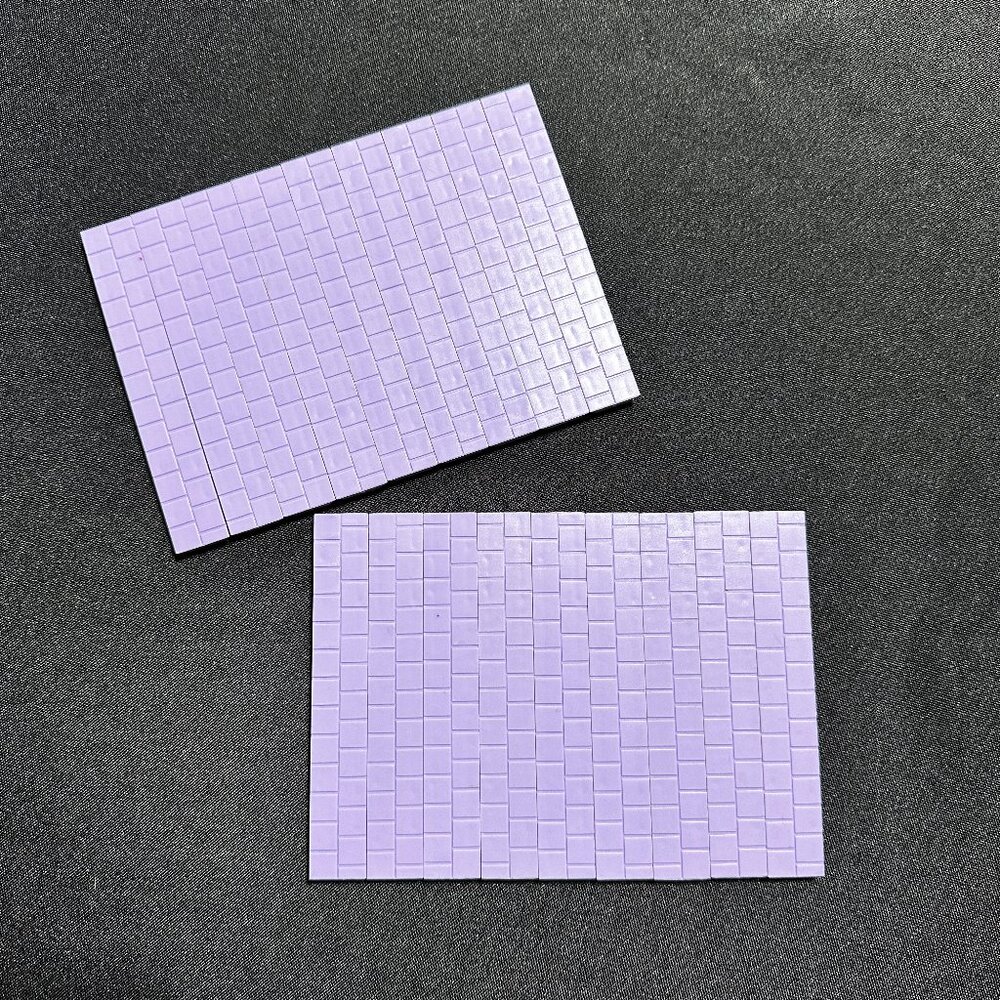 Lincoln Logs Replacement Purple 4.5" Roof Tiles 18 Pieces